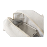 Saco isotérmico de algodão com forro interior 280 g/m2 cor branco-sujo quarta vista