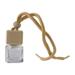 Ambientador para carro com difusor para oferta 5 ml Fresh Air cor madeira primeira vista