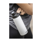 Garrafa CamelBak® de aço inoxidável com parede dupla 600ml cor verde menta imagem de estilo de vida