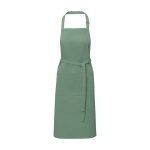 Avental de algodão e poliéster com tira ajustável 240 g/m2 cor verde pastel