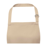 Avental de algodão e poliéster com tira ajustável 240 g/m2 vista detalhe 1