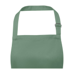 Avental de algodão e poliéster com tira ajustável 240 g/m2 vista detalhe 1