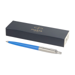 Caneta reciclada elegante, recarga tinta azul Parker Jotter