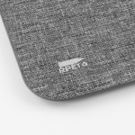 Tapete para rato dobrável com carregador sem fios rPET Wireless cor cinzento vista detalhe 3