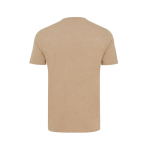 T-shirt mix de algodão reciclado e orgânico, 180 g/m2, Iqoniq Manuel cor castanho-claro segunda vista