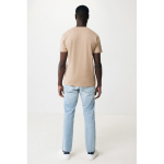 T-shirt mix de algodão reciclado e orgânico, 180 g/m2, Iqoniq Manuel cor castanho-claro