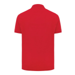 Polo piqué corte regular algodão ecológico, 220 g/m2, Iqoniq Yosemite cor vermelho segunda vista