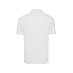 Polo piqué corte regular algodão ecológico, 220 g/m2, Iqoniq Yosemite cor branco segunda vista