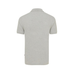 Polo piqué corte regular algodão ecológico, 220 g/m2, Iqoniq Yosemite cor cinzento segunda vista
