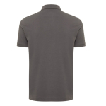 Polo piqué corte regular algodão ecológico, 220 g/m2, Iqoniq Yosemite cor prateado mate segunda vista