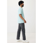 Polo piqué corte regular algodão ecológico, 220 g/m2, Iqoniq Yosemite cor verde menta