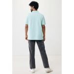 Polo piqué corte regular algodão ecológico, 220 g/m2, Iqoniq Yosemite cor verde menta