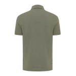 Polo piqué corte regular algodão ecológico, 220 g/m2, Iqoniq Yosemite cor verde militar segunda vista