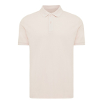 Polo piqué corte regular algodão ecológico, 220 g/m2, Iqoniq Yosemite cor cor-de-rosa claro