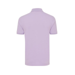 Polo piqué corte regular algodão ecológico, 220 g/m2, Iqoniq Yosemite cor lilás segunda vista