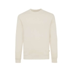 Camisola jaspeada de algodão ecológico 340 g/m2 Iqoniq Denali cor natural
