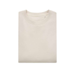 Camisola oversize de algodão eco 340 g/m2 Iqoniq cor natural terceira vista