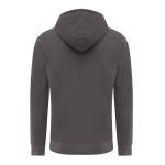 Sweatshirt com fecho de correr de algodão eco slim fit 340 g/m2 Iqoniq cor prateado mate segunda vista