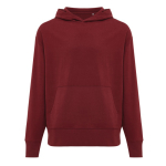 Sweatshirt de algodão eco regular fit 340 g/m2 Iqoniq cor bordeaux