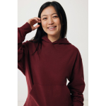 Sweatshirt de algodão eco regular fit 340 g/m2 Iqoniq cor bordeaux