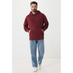 Sweatshirt de algodão eco regular fit 340 g/m2 Iqoniq cor bordeaux