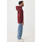 Sweatshirt de algodão eco regular fit 340 g/m2 Iqoniq cor bordeaux