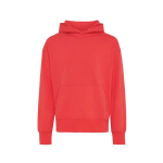 Sweatshirt de algodão eco regular fit 340 g/m2 Iqoniq cor vermelho