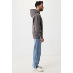 Sweatshirt de algodão eco regular fit 340 g/m2 Iqoniq cor prateado mate