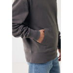 Sweatshirt de algodão eco regular fit 340 g/m2 Iqoniq cor prateado mate