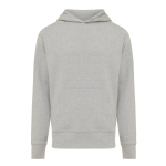 Sweatshirt de algodão eco regular fit 340 g/m2 Iqoniq cor cinzento-claro