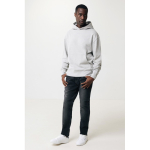 Sweatshirt de algodão eco regular fit 340 g/m2 Iqoniq cor cinzento-claro vista com modelo