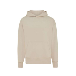 Sweatshirt de algodão eco regular fit 340 g/m2 Iqoniq cor marfim