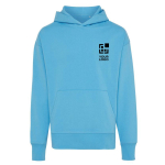 Sweatshirt de algodão eco regular fit 340 g/m2 Iqoniq cor ciano vista principal