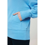 Sweatshirt de algodão eco regular fit 340 g/m2 Iqoniq cor ciano