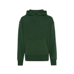 Sweatshirt de algodão eco regular fit 340 g/m2 Iqoniq cor verde-escuro