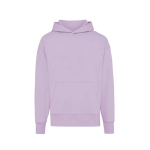 Sweatshirt de algodão eco regular fit 340 g/m2 Iqoniq cor lilás