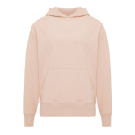 Sweatshirt de algodão eco regular fit 340 g/m2 Iqoniq cor rosa pastel