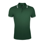 Polo bicolor de algodão para homem 200 g/m2 SOL'S Pasadena sexta vista
