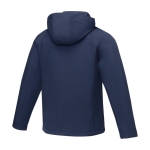 Casaco de poliéster para homem 250 g/m2 Elevate Essentials cor azul-marinho terceira vista traseira