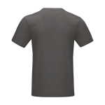 T-shirt homem algodão orgânico  160 g/m2 Elevate NXT cor cinzento-escuro segunda vista traseira