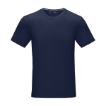 T-shirt homem algodão orgânico GOTS 160 g/m2 Elevate NXT cor azul ultramarino segunda vista frontal