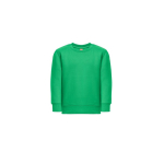 Sweatshirt em algodão e poliéster reciclado  THC DELTA KIDS cor verde