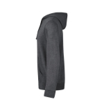Sweatshirt de poliéster e algodão unissex 175 g/m2 MKT Landon cor preto segunda vista