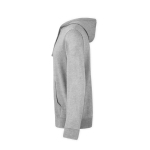 Sweatshirt de poliéster e algodão unissex 175 g/m2 MKT Landon cor cinzento segunda vista