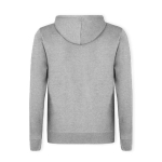 Sweatshirt de poliéster e algodão unissex 175 g/m2 MKT Landon cor cinzento terceira vista