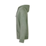 Sweatshirt de poliéster e algodão unissex 175 g/m2 MKT Landon cor verde segunda vista