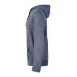Sweatshirt de poliéster e algodão unissex 175 g/m2 MKT Landon cor azul-marinho segunda vista