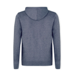 Sweatshirt de poliéster e algodão unissex 175 g/m2 MKT Landon cor azul-marinho terceira vista