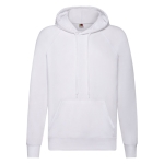 Sweatshirt de algodão e poliéster, crianças 240 g/m2 Fruit Of The Loom cor branco primeira vista