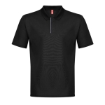Polo técnico masculino, poliéster reciclado 180 g/m2 THC DYNAMIC cor preto